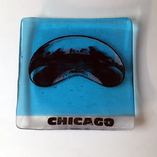Fused Glass Catch All Dish