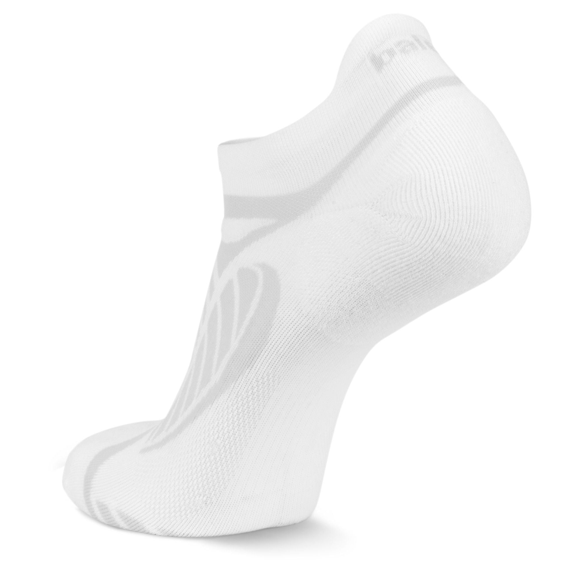 Ultralight No-Show | White/Grey