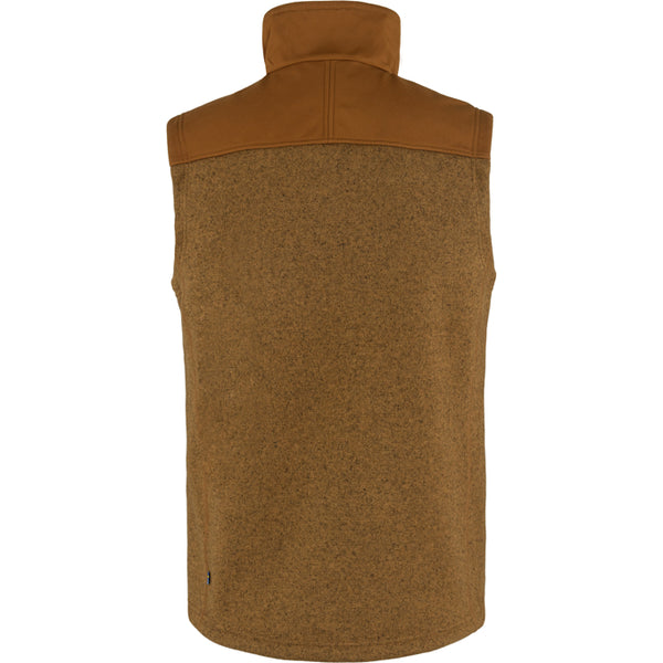 Men's Buck Fleece Vest | Chestnut