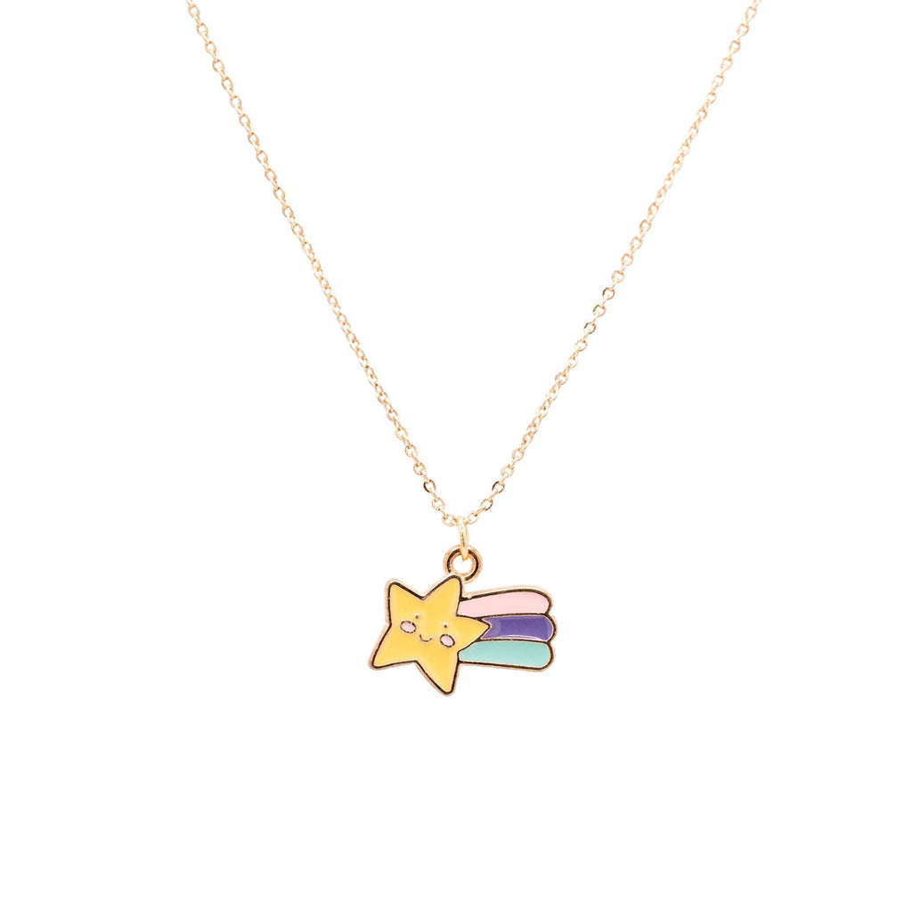 Shooting Star Charm Necklace