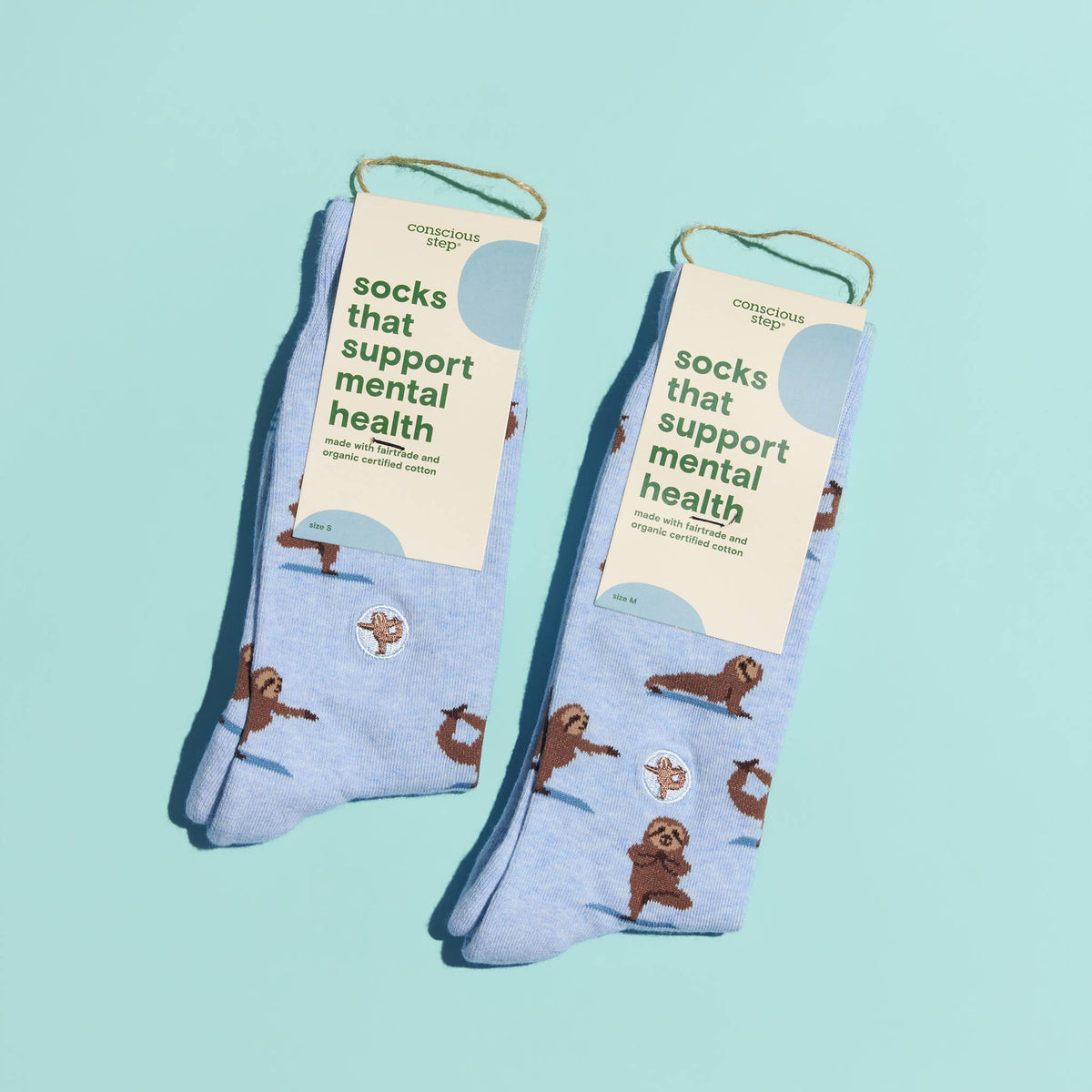 Socks that Support Mental Health | Blue Sloths