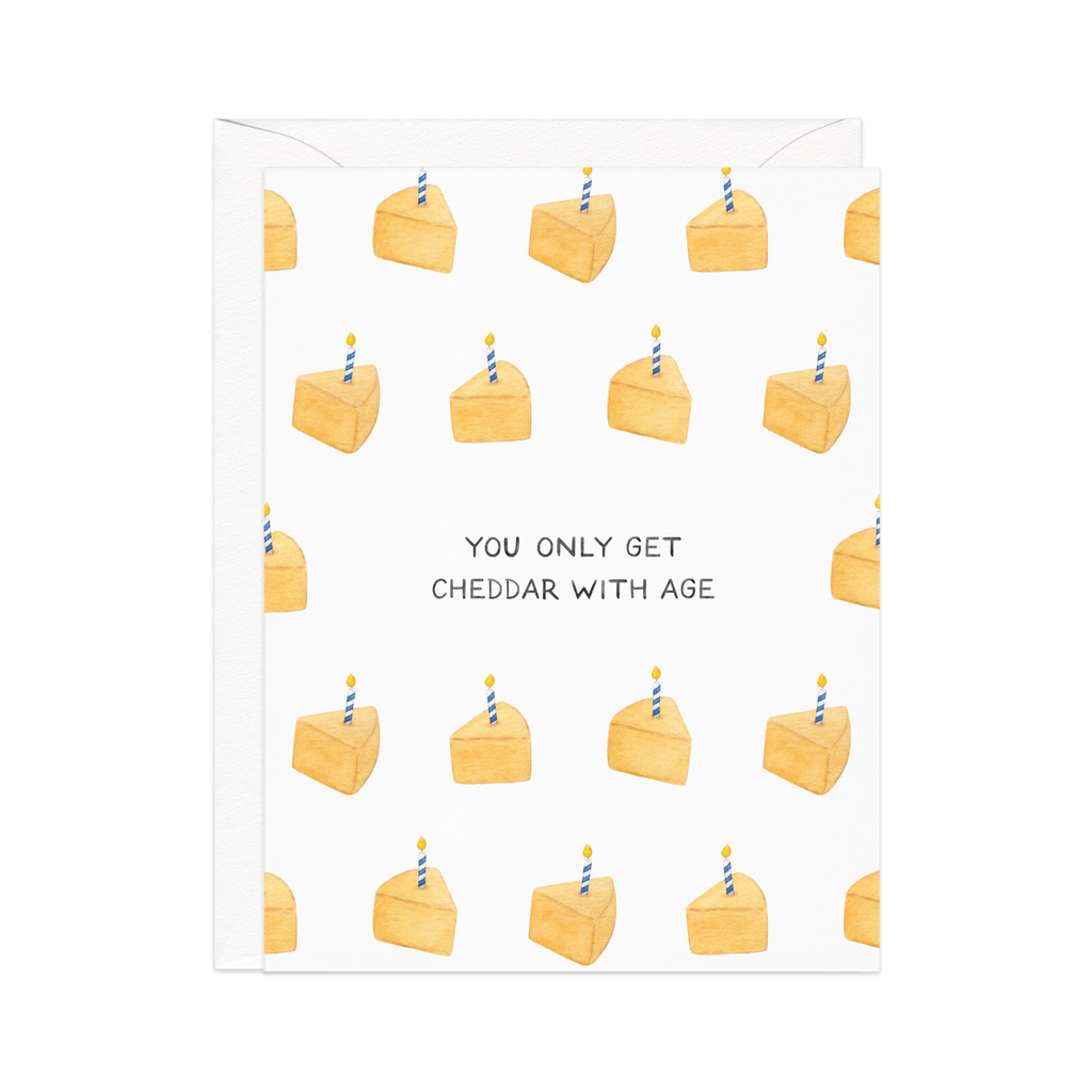 Better With Age Cheddar Card