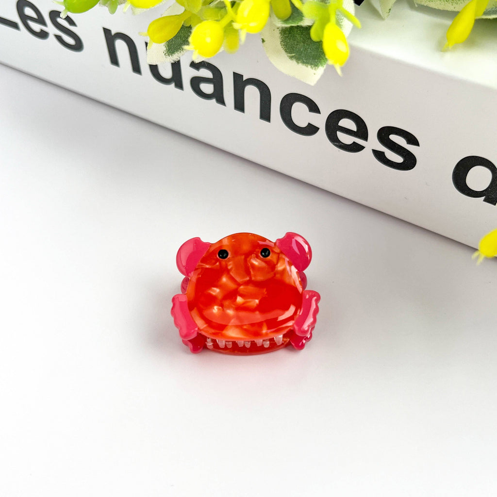 TheDivaSoap - Cute Mini Hair Claw Clip, Marine Animal Hair Clip