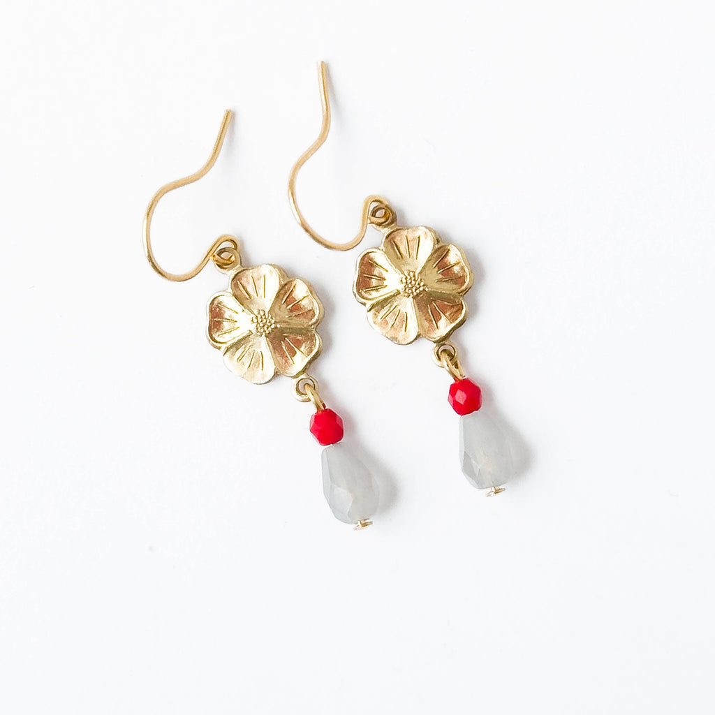Small Flower Earrings
