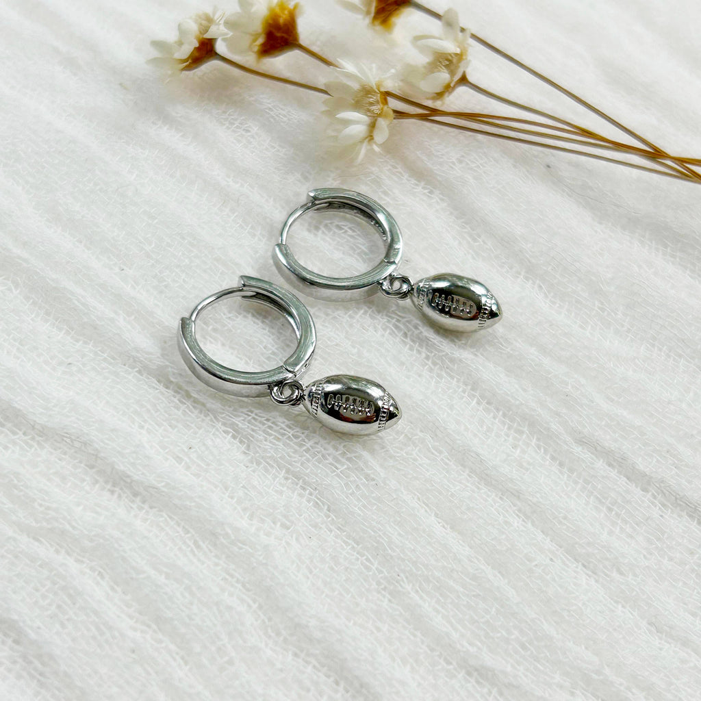 Game Day Charm Hoops