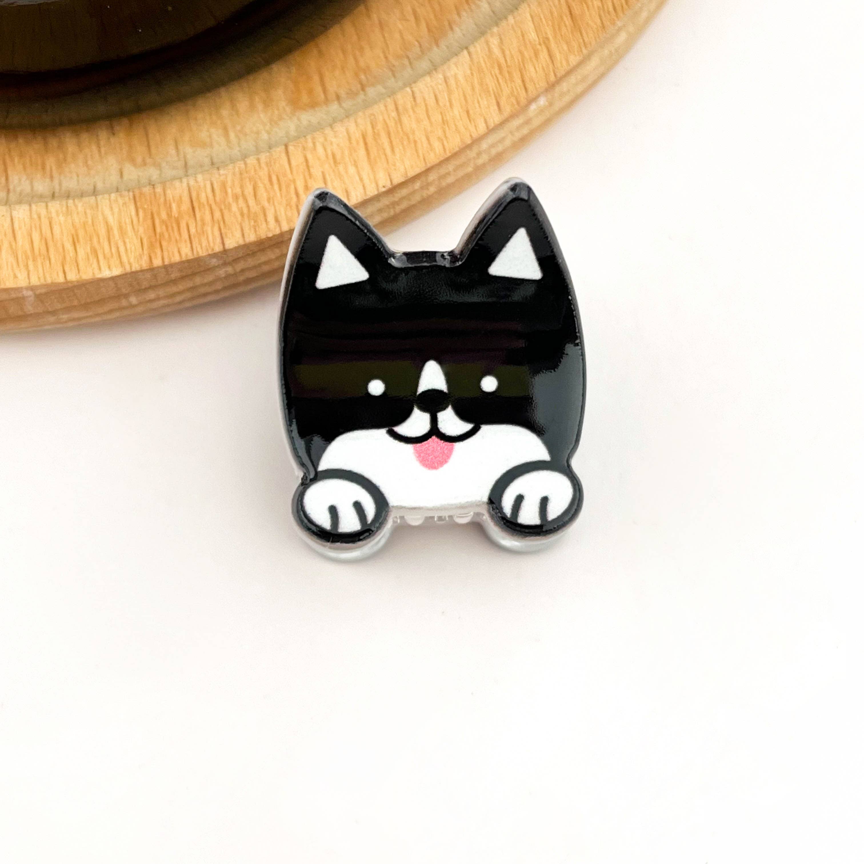TheDivaSoap - Mini Dog Series Hair Claw Clips, Cute Puppy Animal Hair Clip