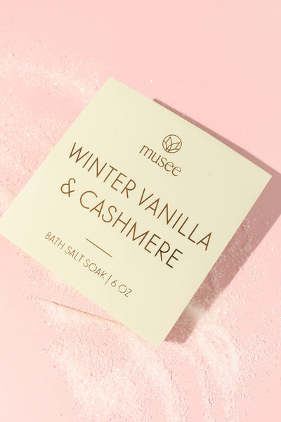 Winter Vanilla & Cashmere Salt Soak