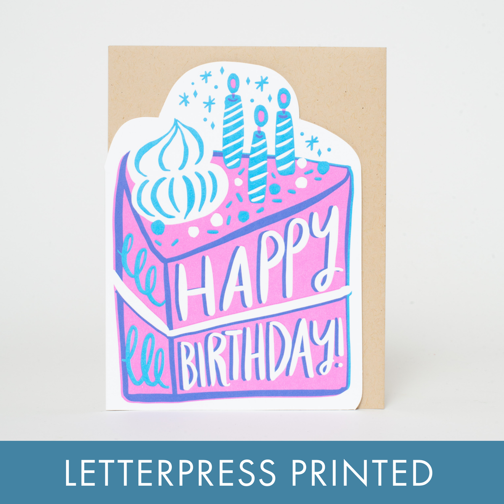 Birthday Card | Birthday Cake Cut-Out