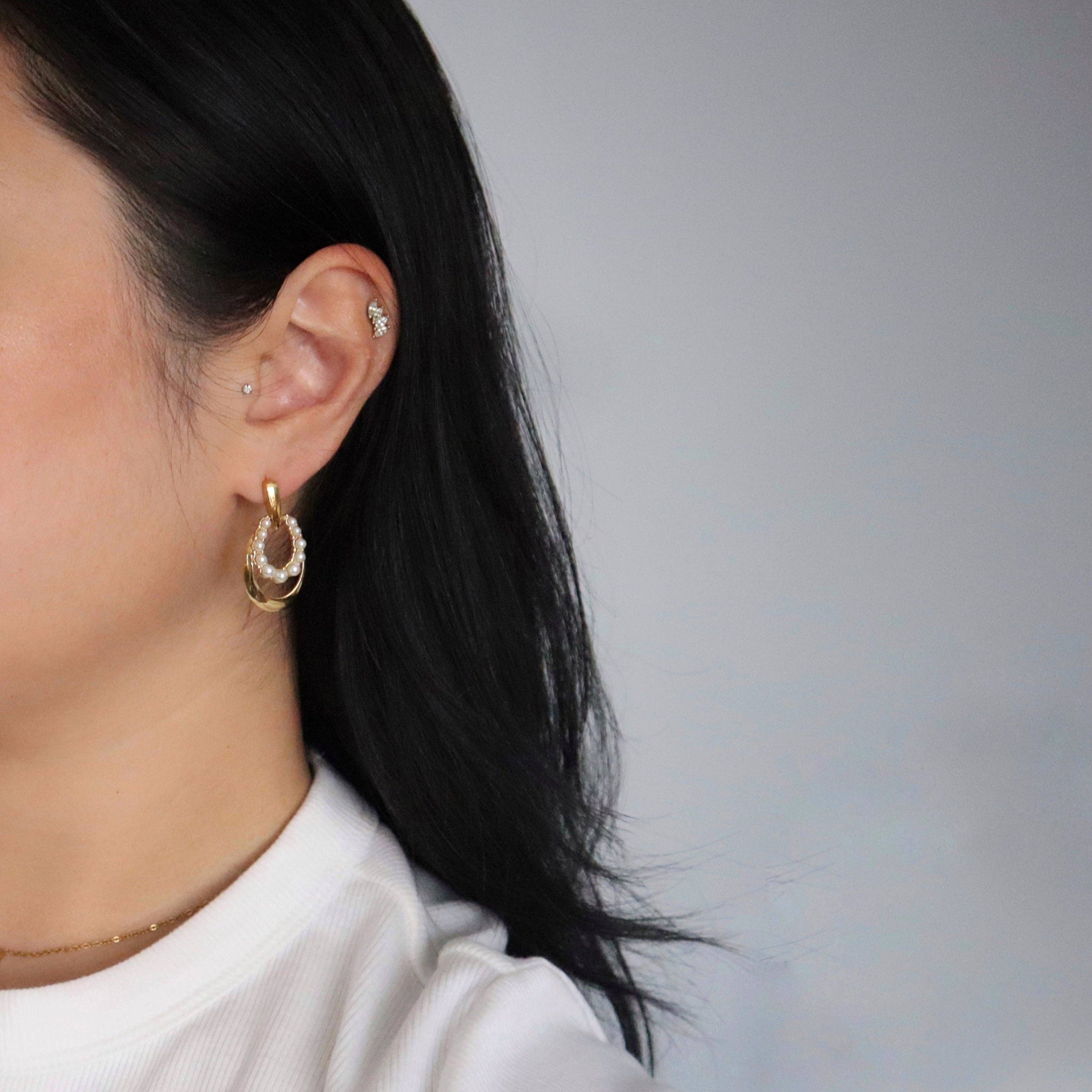 Estelle Pearl Earrings