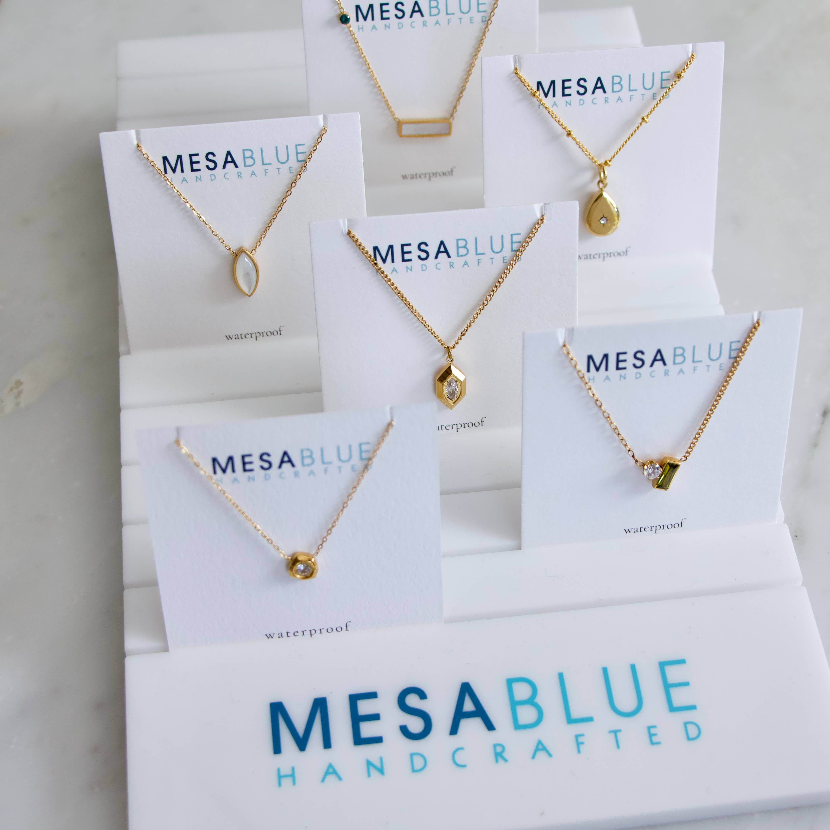 Zircon Diamond Necklace