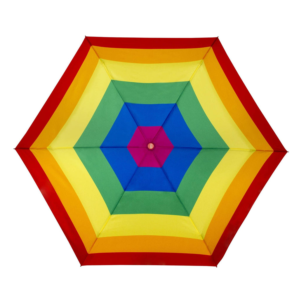 Compact Rainbow Umbrella