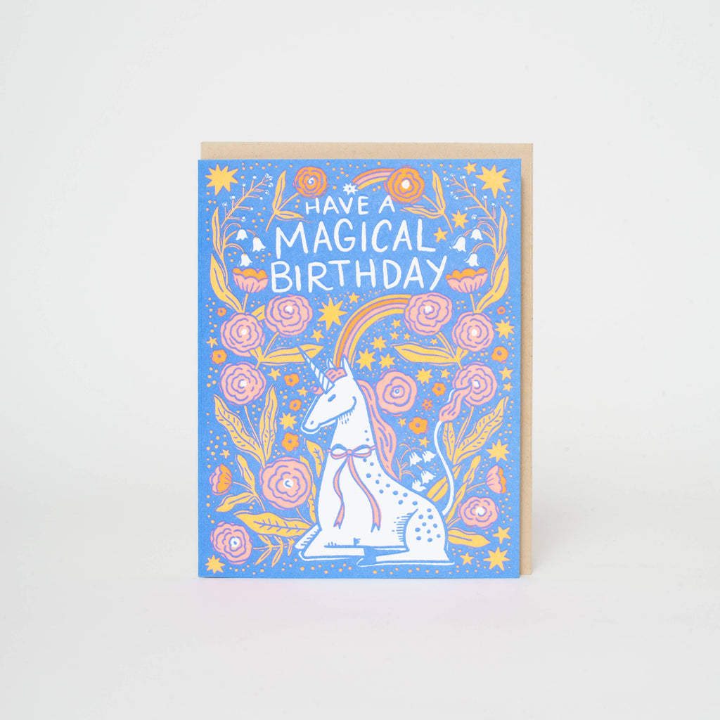 Birthday Card | Magical Unicorn