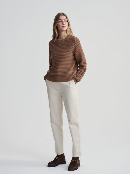 Women's Jarvis Relaxed Sweater | Bronze