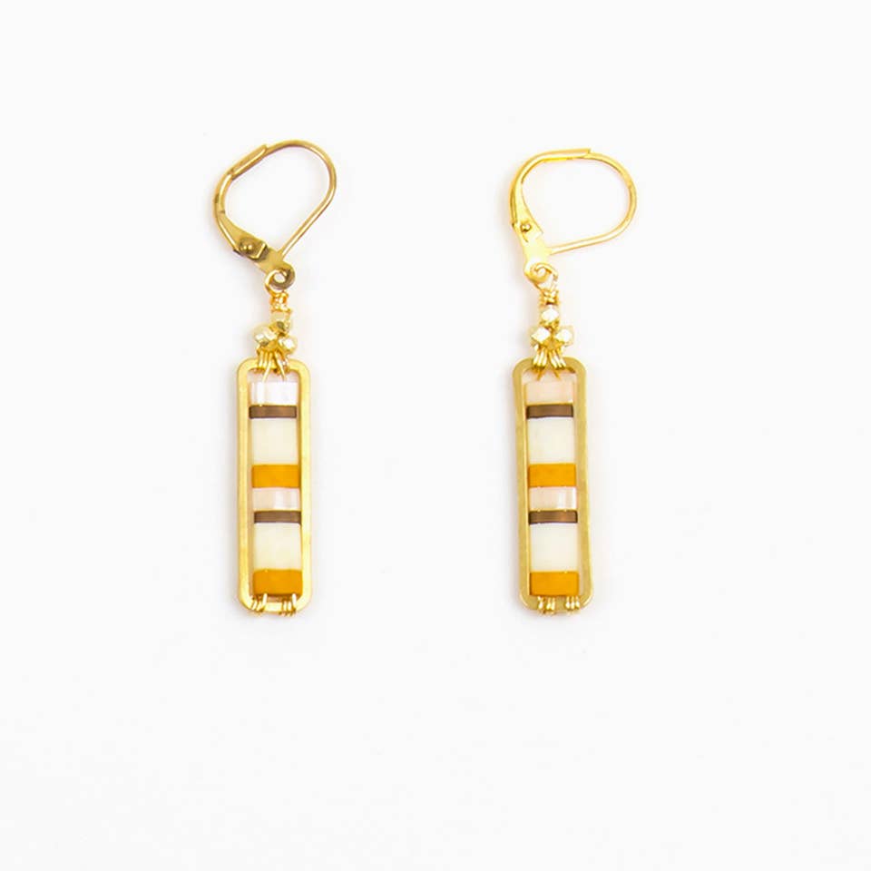 Altiplano - Miyuke Colorblock Dangle Earrings