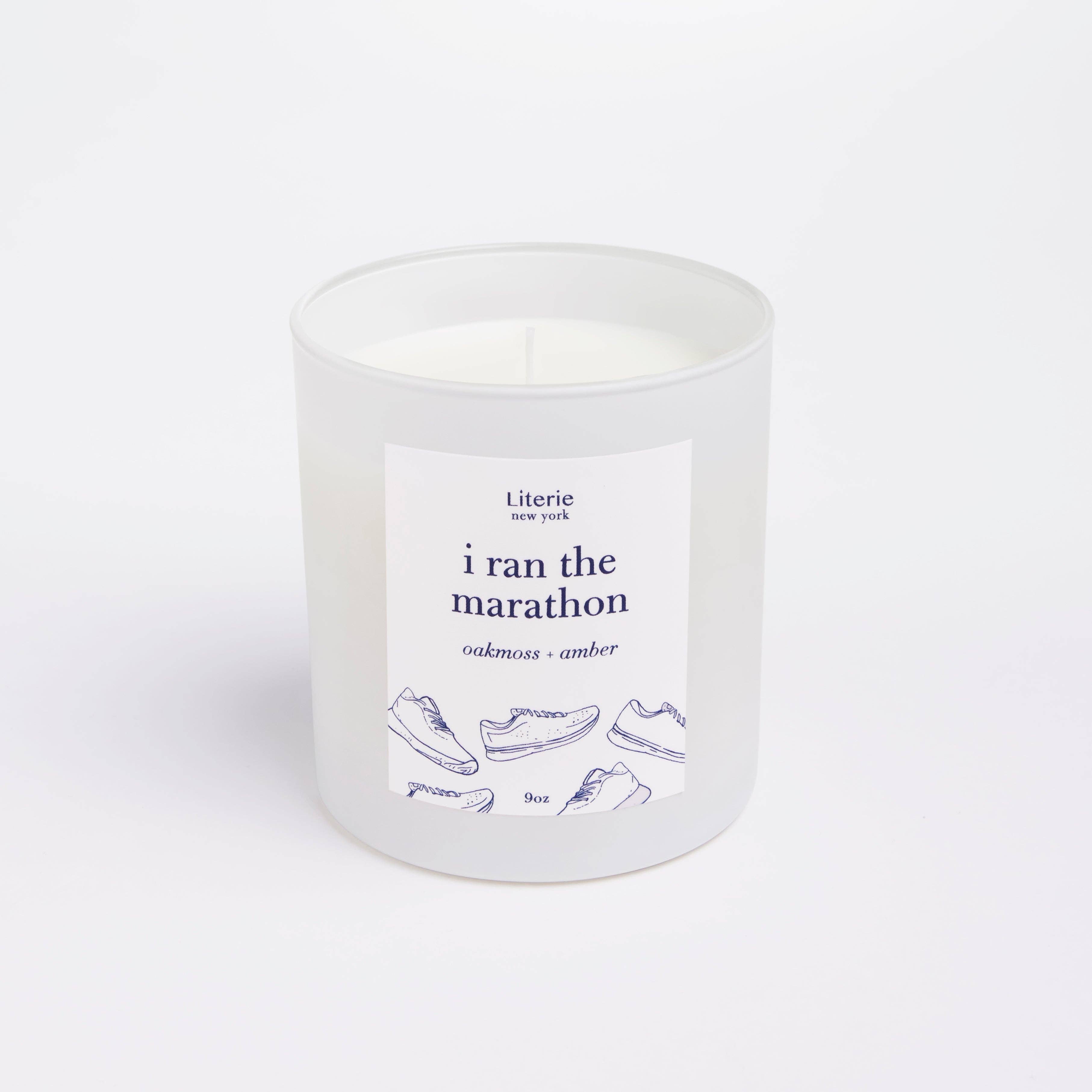 I Ran The Marathon| Candle