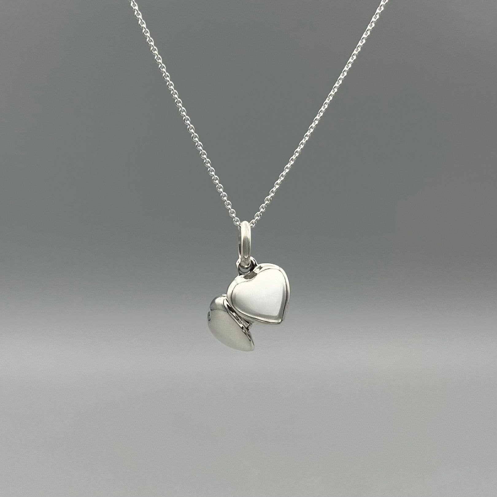 Silver Mini Heart Locket