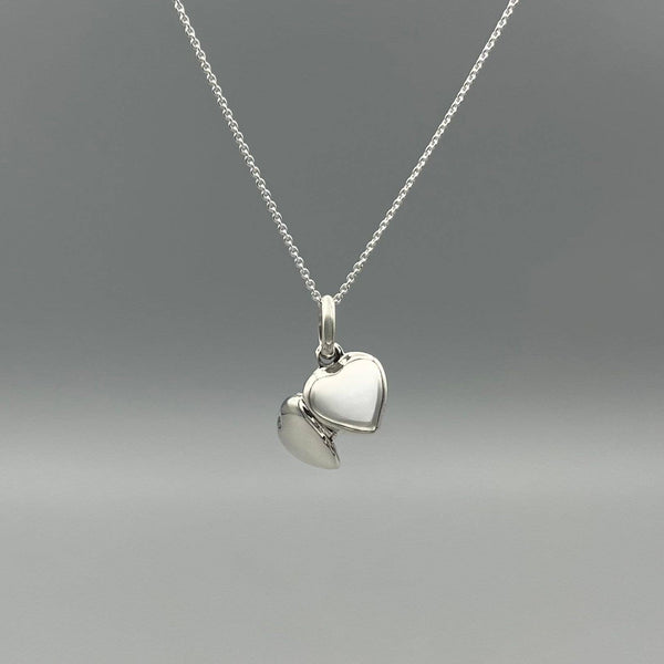Silver Mini Heart Locket