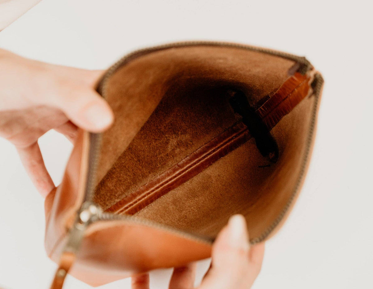 Leather Accessory Bag