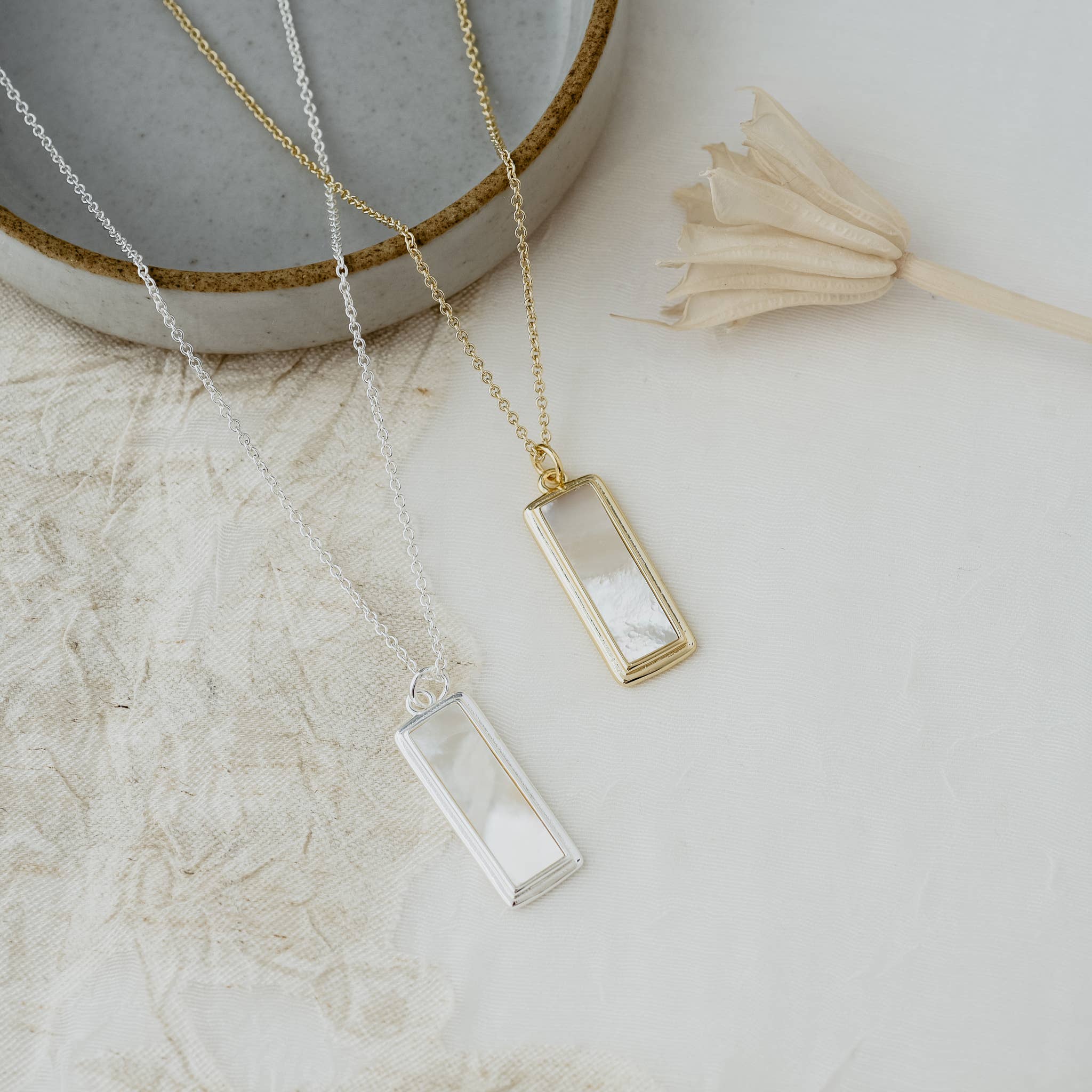 Serephina Necklace | Mother of Pearl