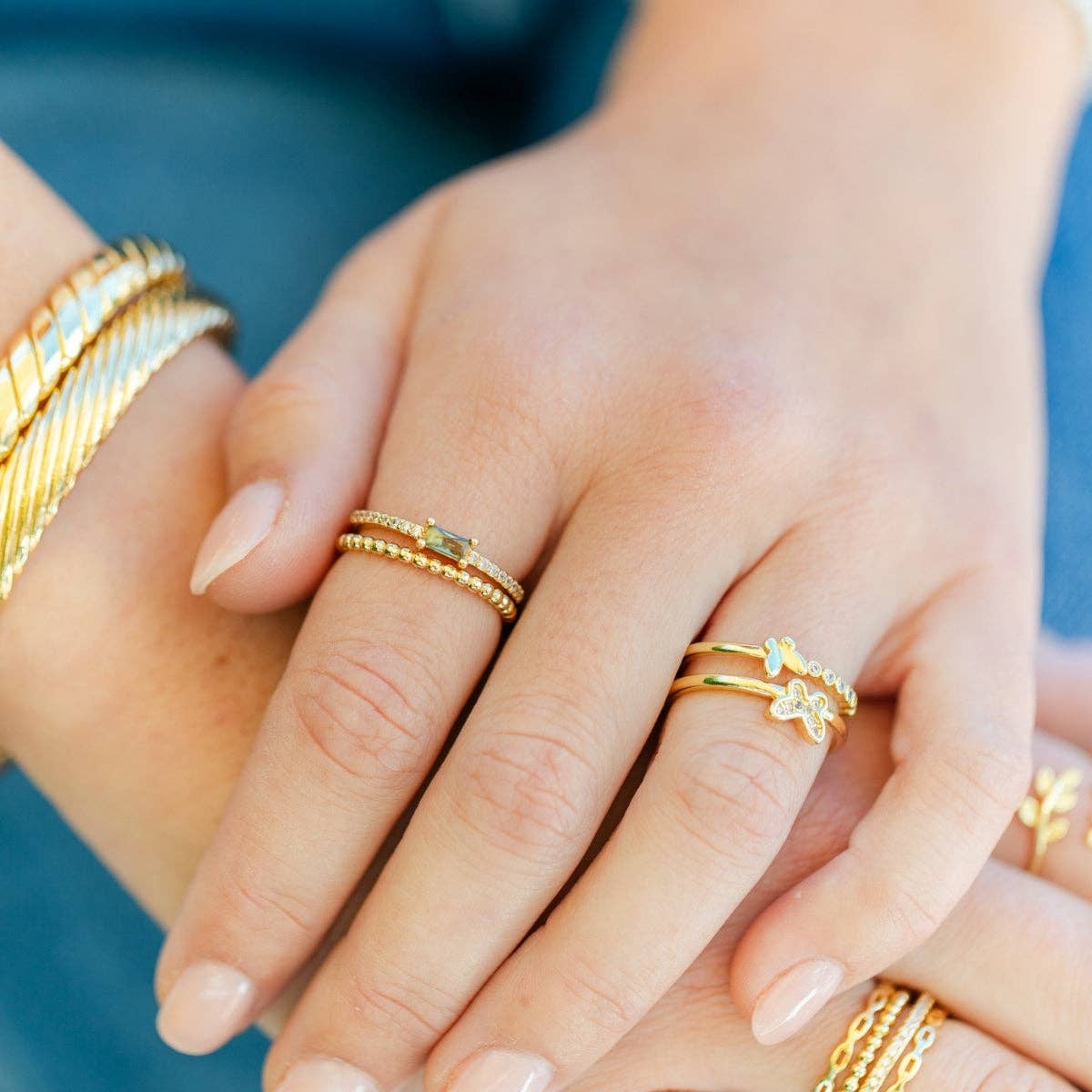 Pave Adjustable Ring