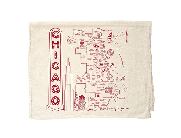 Chicago Tea Towel