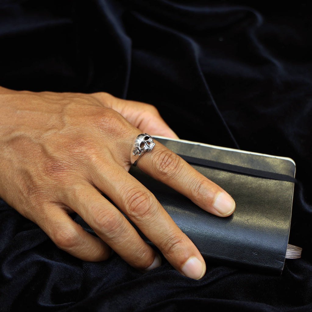 Chunky Skull Ring | Bronze / 7