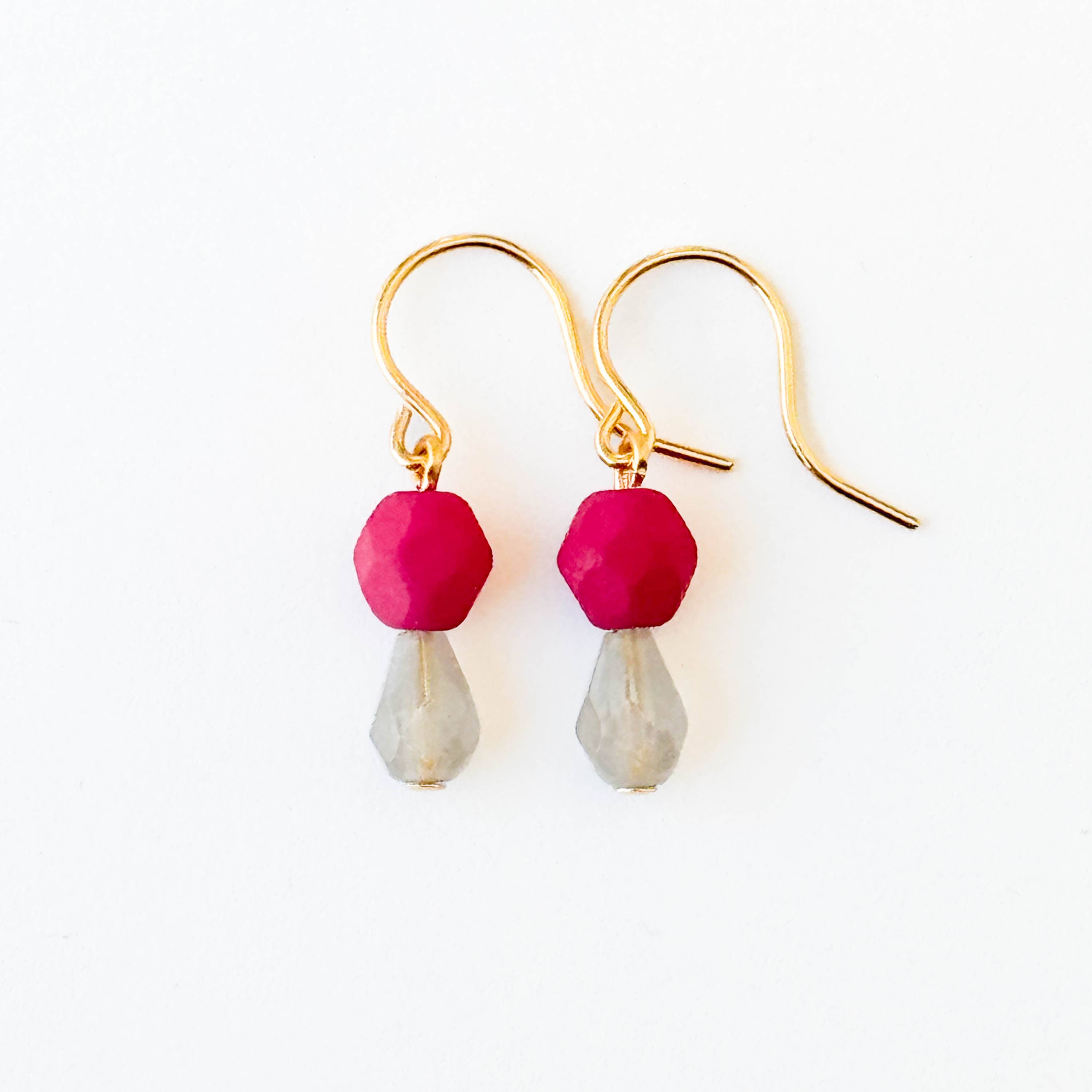 Small Color Drop Earrings