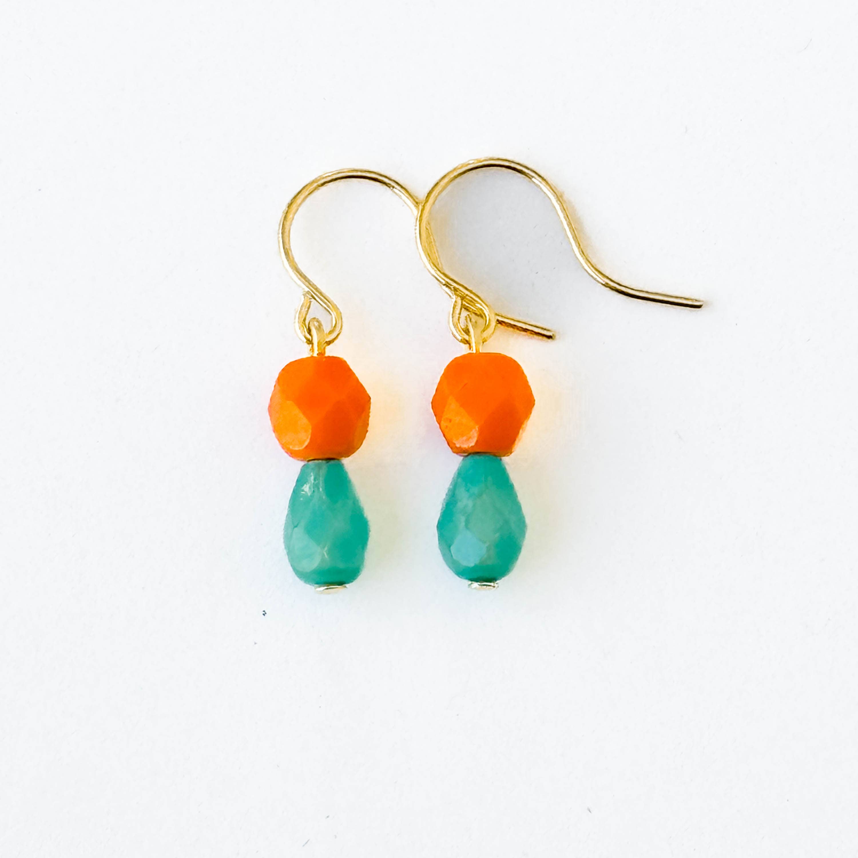Small Color Drop Earrings