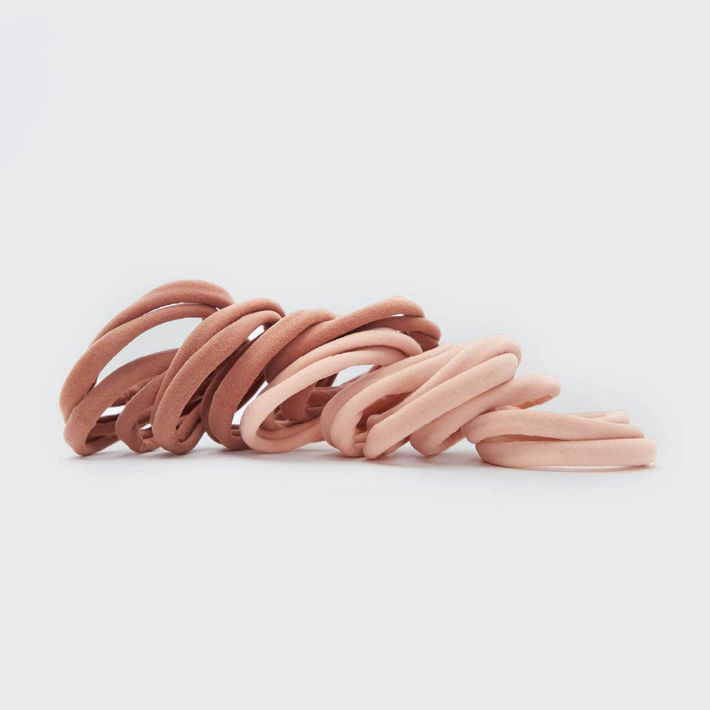 Nylon Elastics 20pc set - Blush