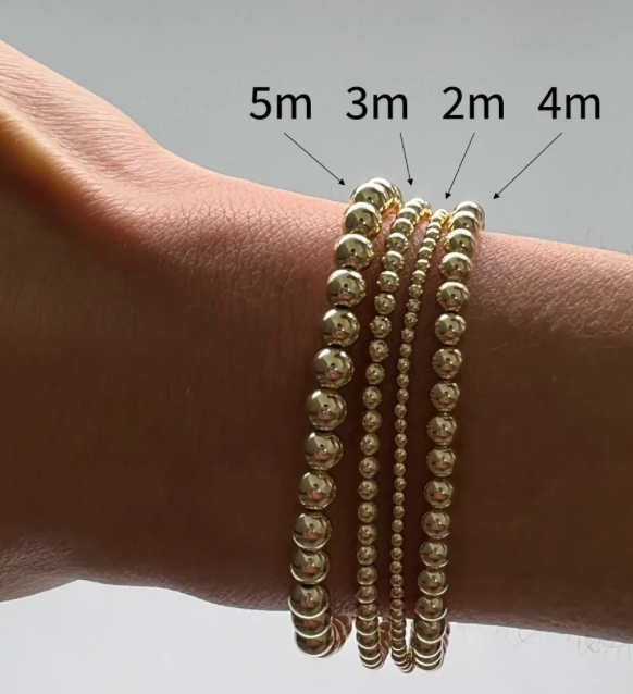 Beaded Stacking Stretch Bracelets