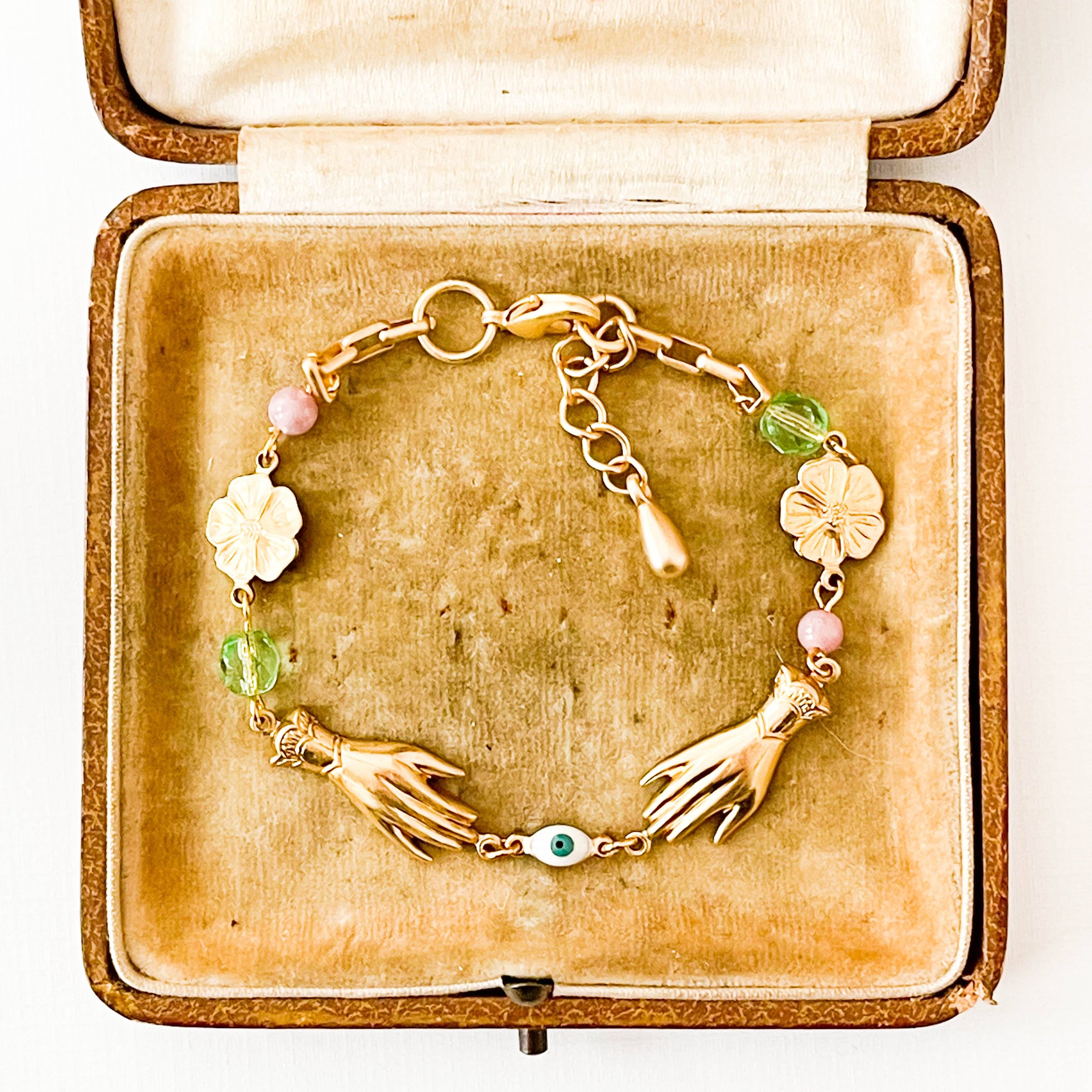 Flower Charm Bracelet