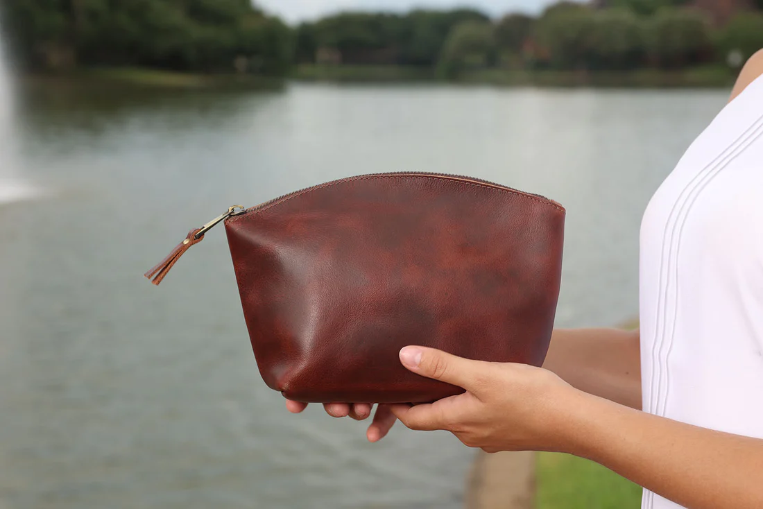 Leather Accessory Bag