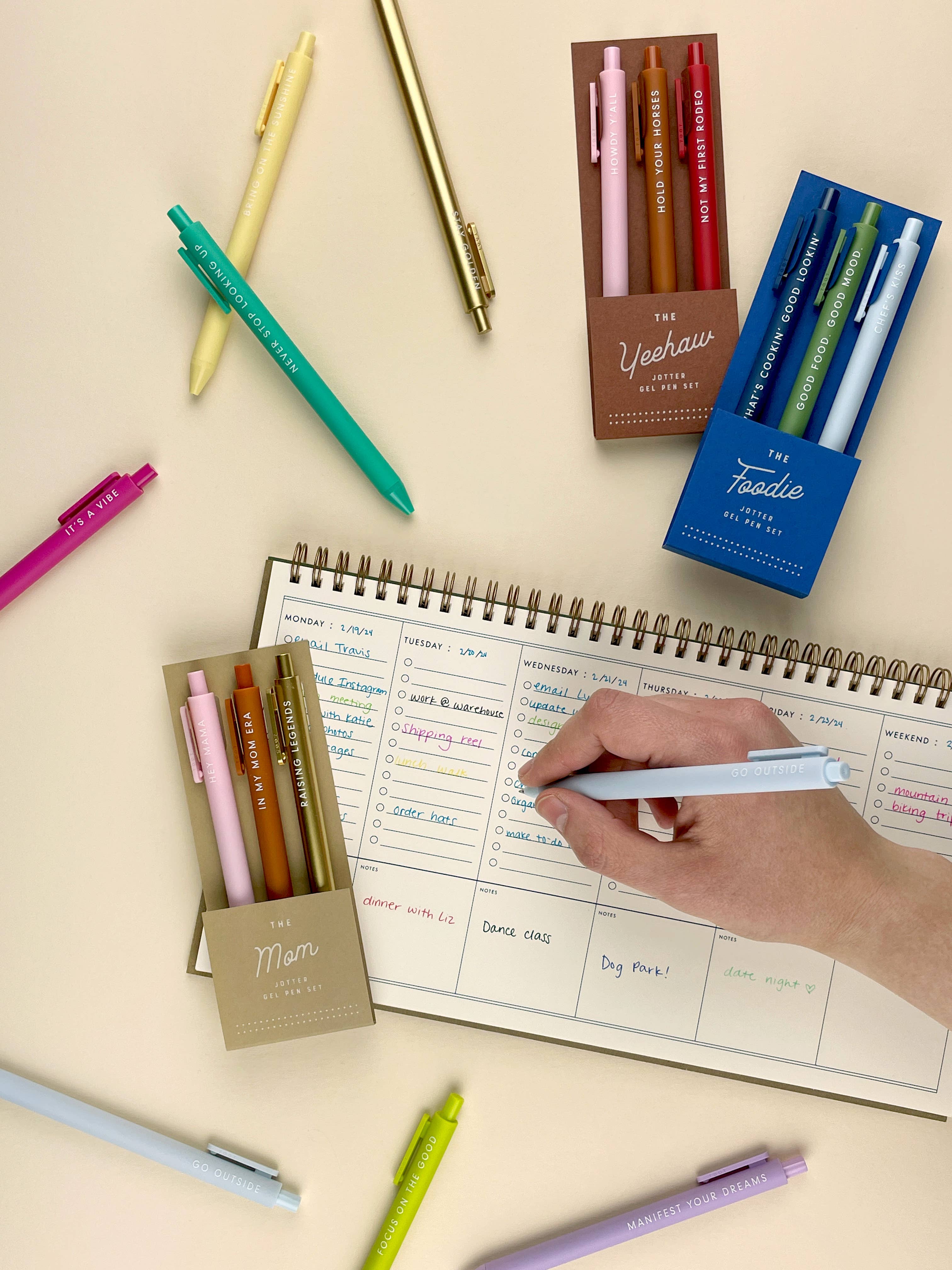 Mom Jotter Gel Pens