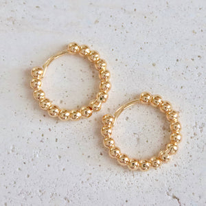 Dot Hoop Earrings