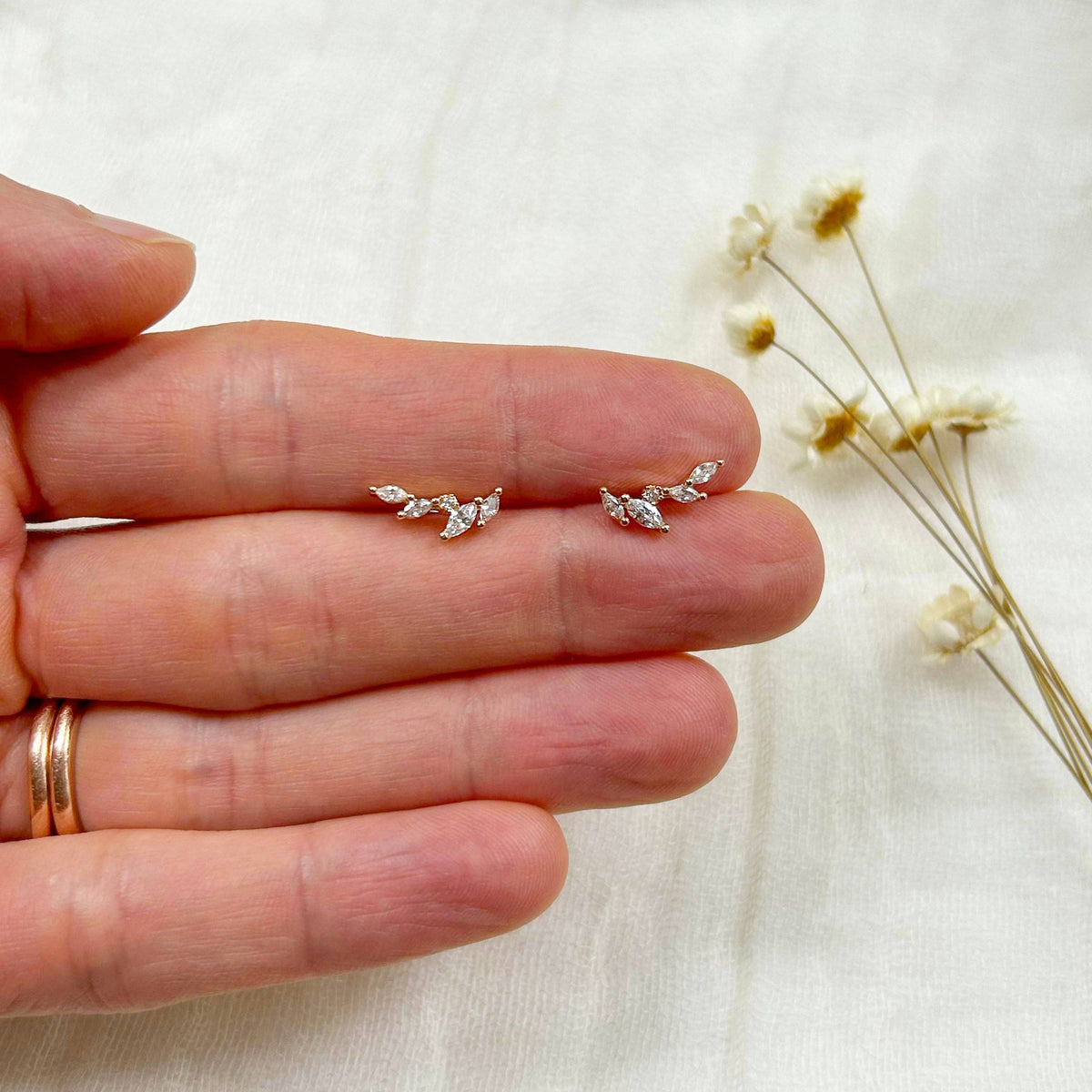 KARA | TOZER - Leaf Climber Studs