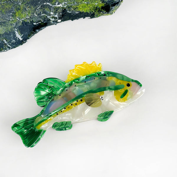 Perch Claw Clip, Marine Animal Hair Clip