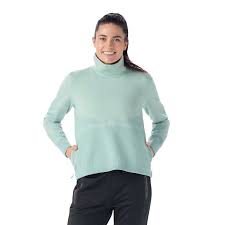 Women's Intraknit Merino Pullover | Artic Green