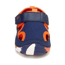 Baby Splash | Navy/Orange