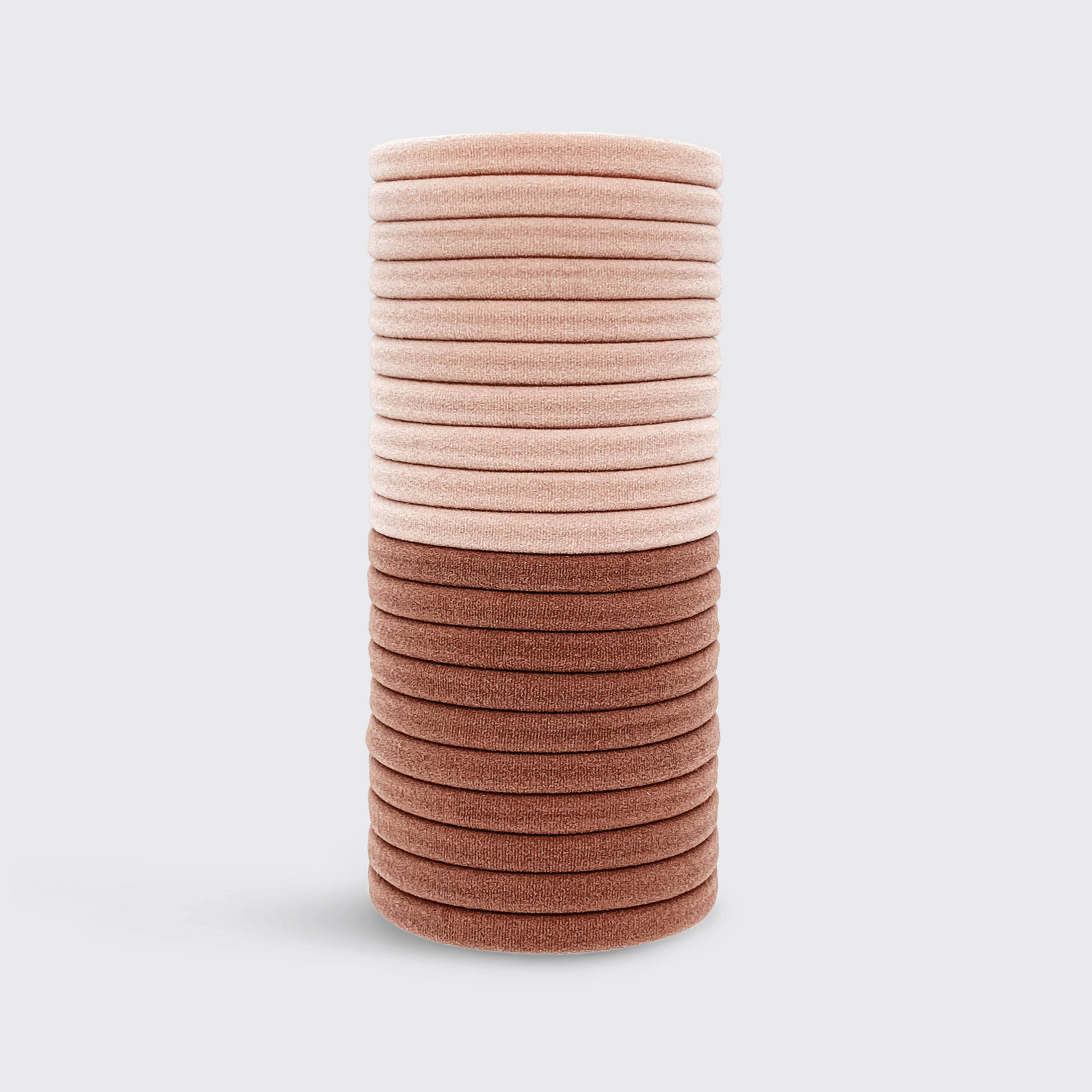 Nylon Elastics 20pc set - Blush