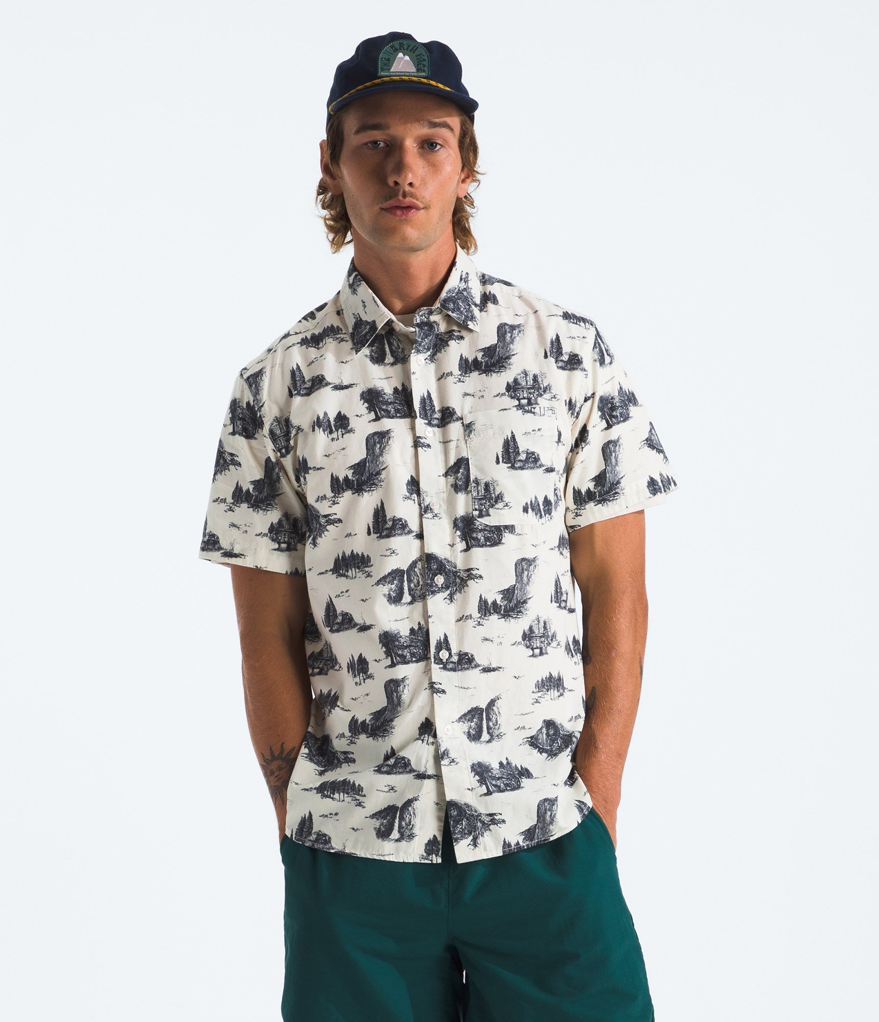 Men's Baytrail Shirt | White Dune Yosemite