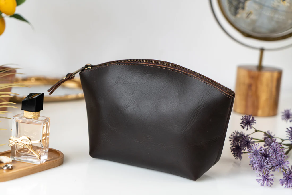 Leather Accessory Bag
