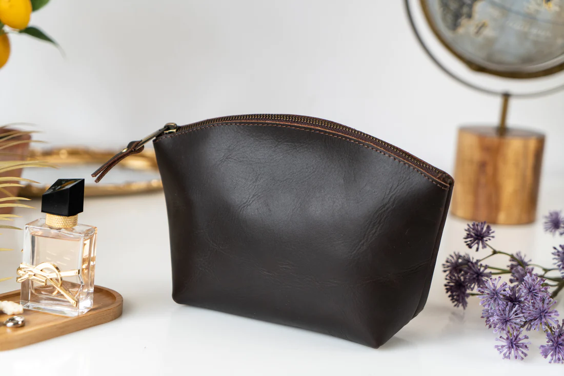 Leather Accessory Bag
