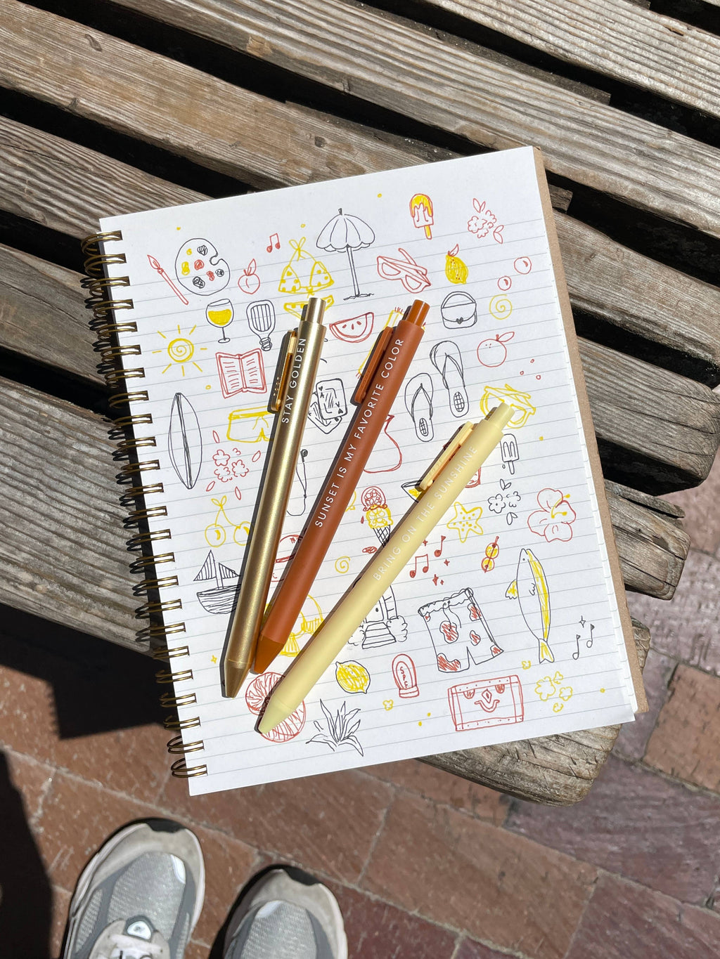 Sunshine Jotter Gel Pens