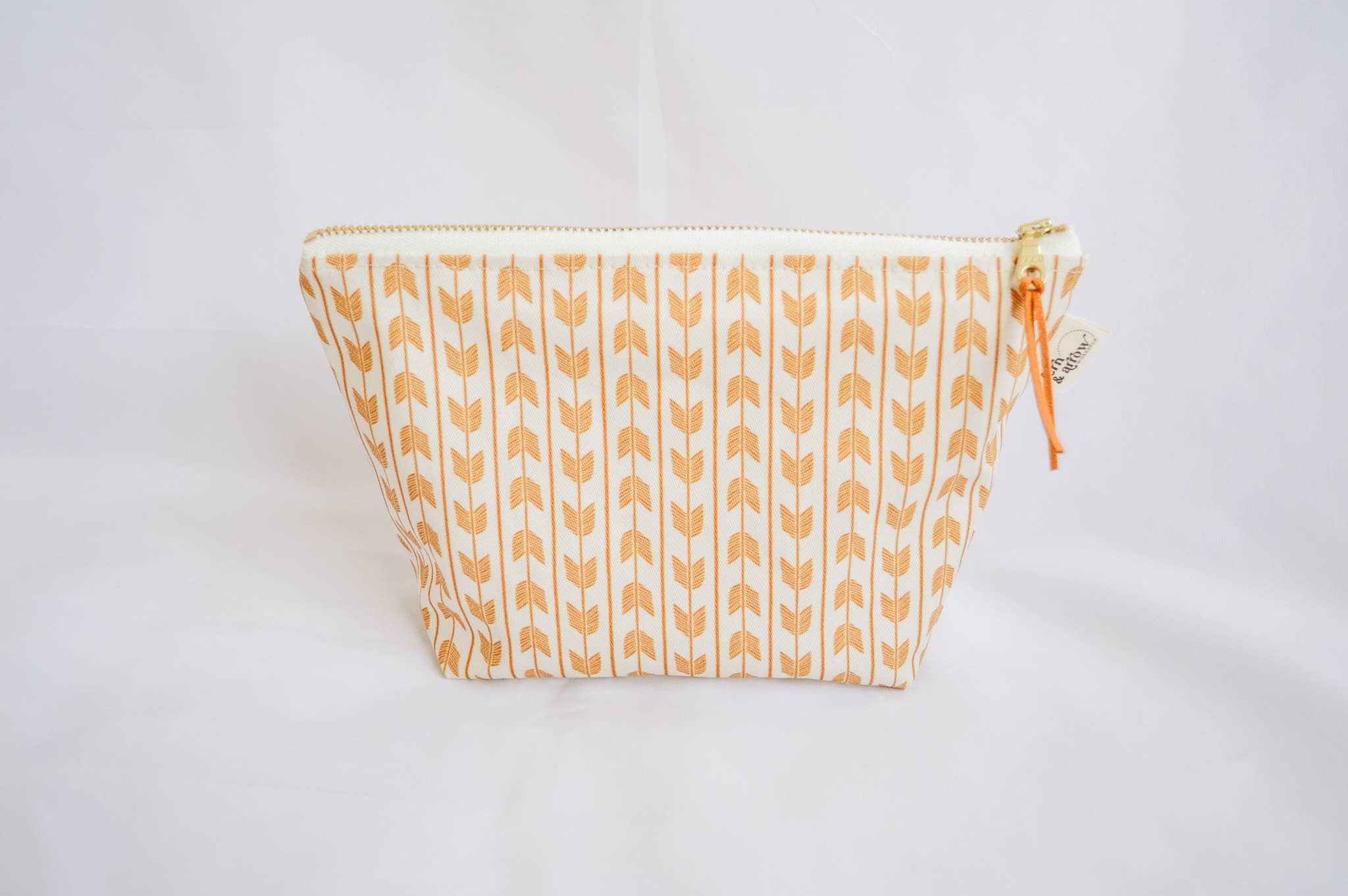 Boxy Water Resistant Wet/Dry Bag | Rust Chevron