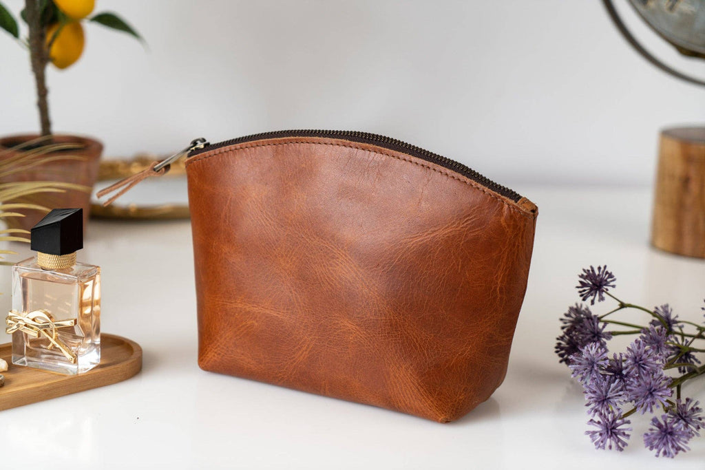 Leather Accessory Bag