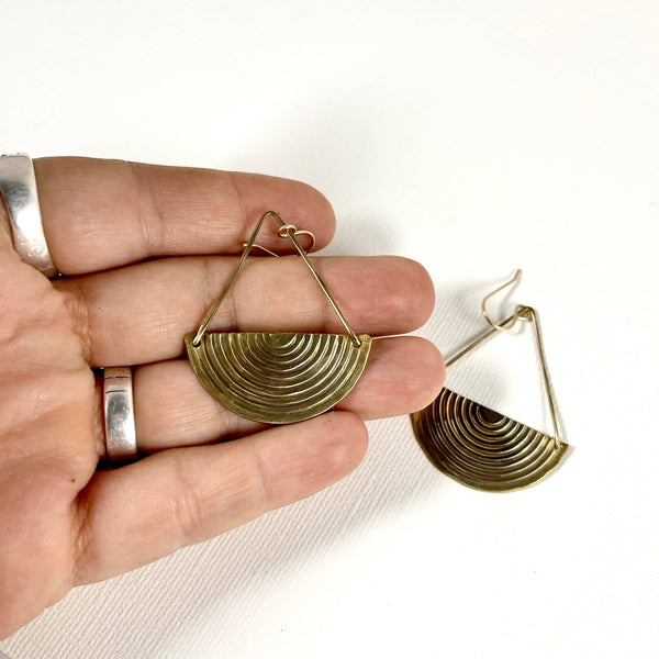 Handmade Wave Earrings