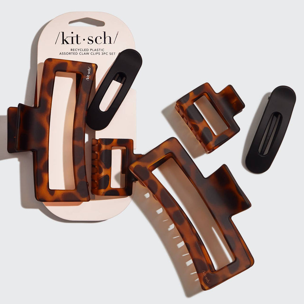 Assorted Claw Clips |Rectangle Open Shape