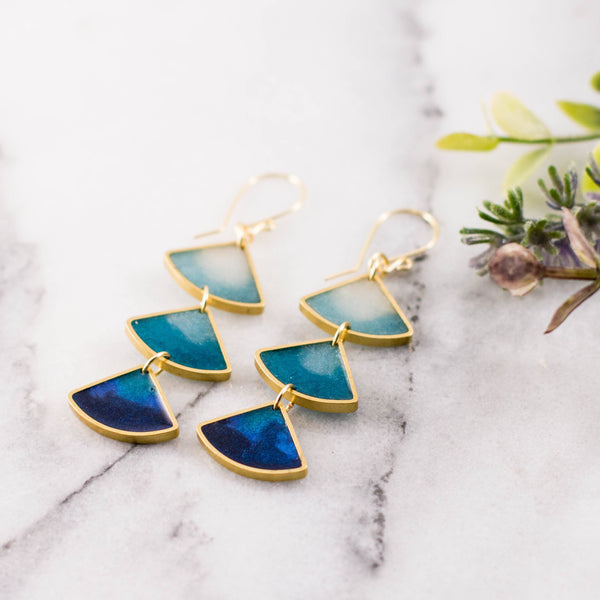 Ocean Ombre Earrings