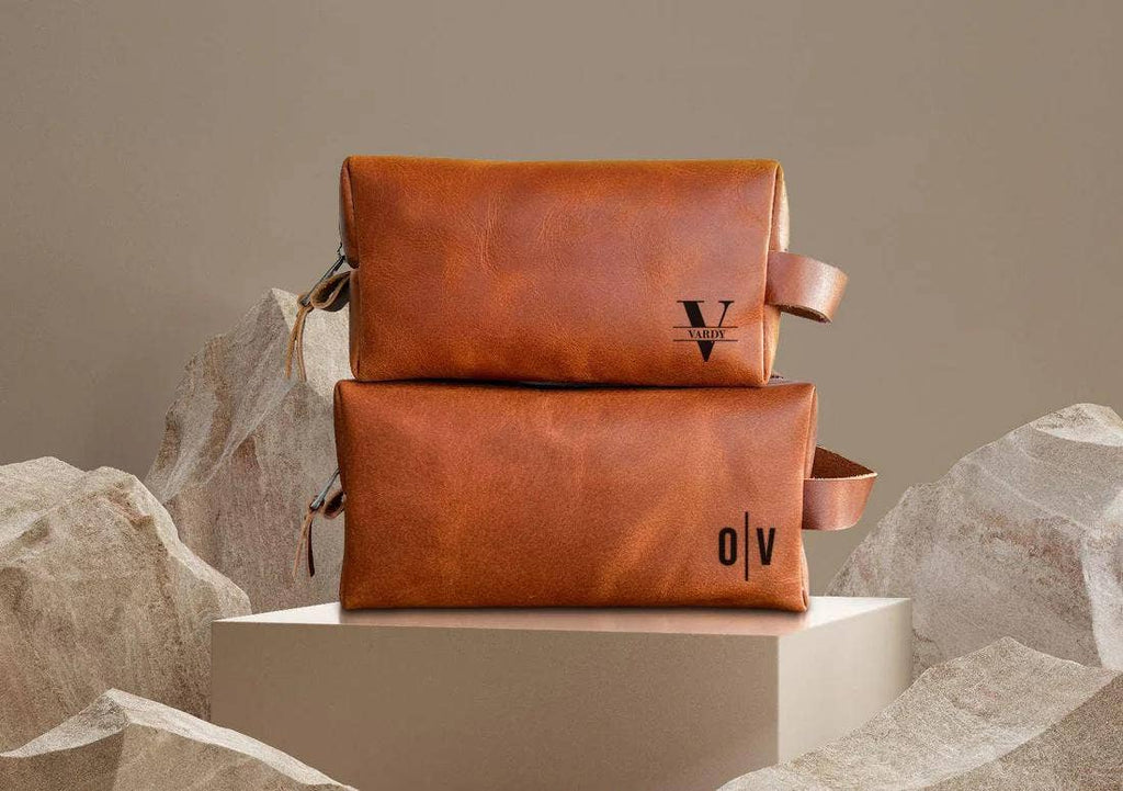 Leather Toiletry Bag