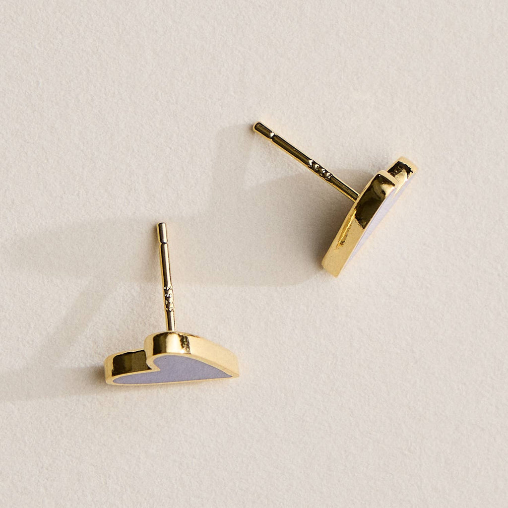 Heart Stud Earrings